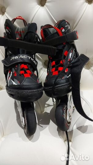 Коньки роликовые детские раздвижные р.26-31