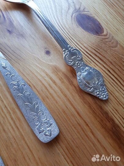 Ложки вилки мельхиоровые, мнц, СССР
