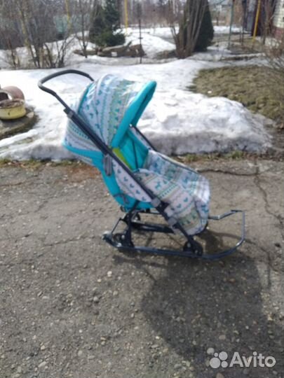 Детские зимние санки