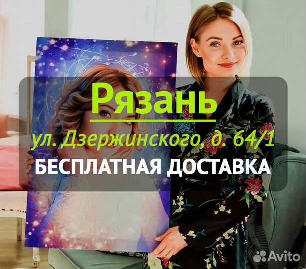 Художественный портрет по фото на холсте подарок