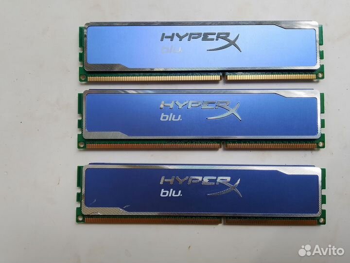 Оперативная память ddr3 kit of 3