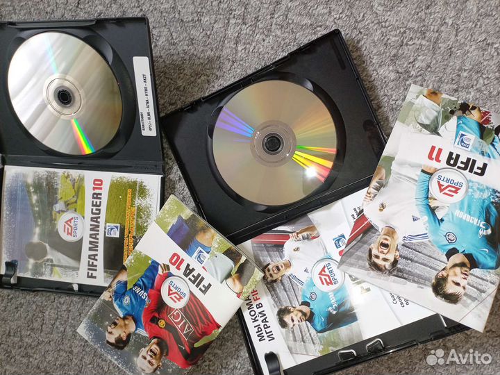 Диски Fifa 10, Fifa 11 для пк