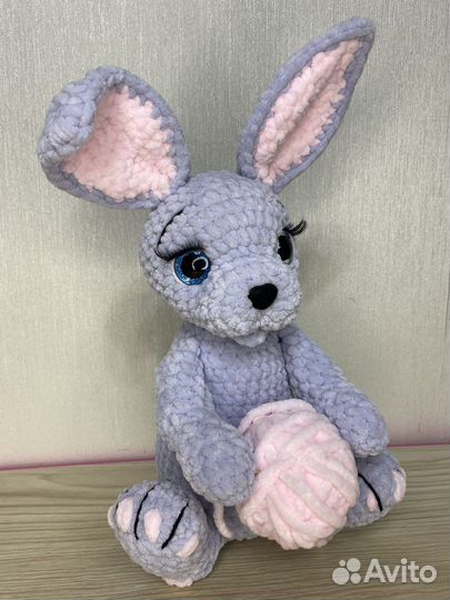 Плюшевый Зайка ручной работы