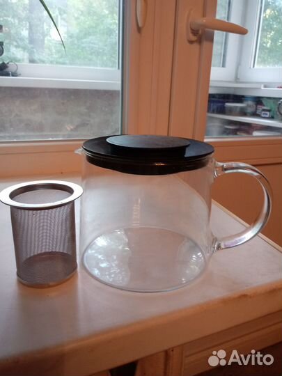 Чайник заварочный стеклянный