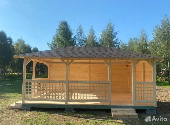 Летняя беседка