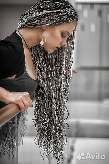 Делаем косы зизи