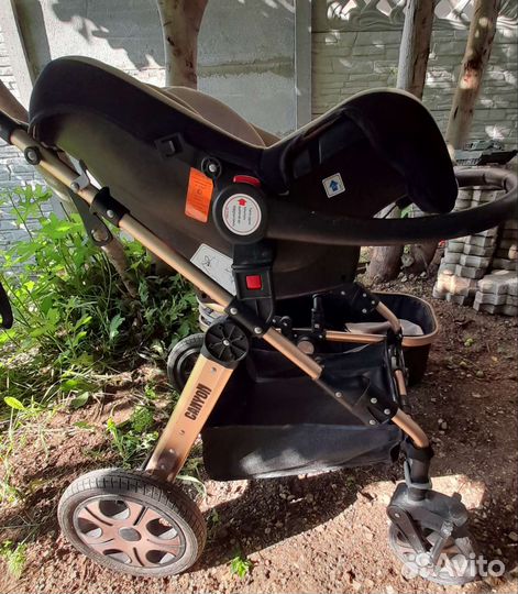 Коляска детская трансформер 3 в 1 с автолюлькой