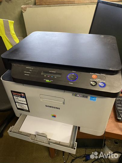 Мфу samsung clx-3305w цветной