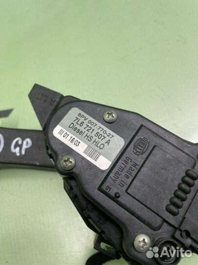 Педаль газа Volkswagen Touareg 7L дорест 2.5L BAC