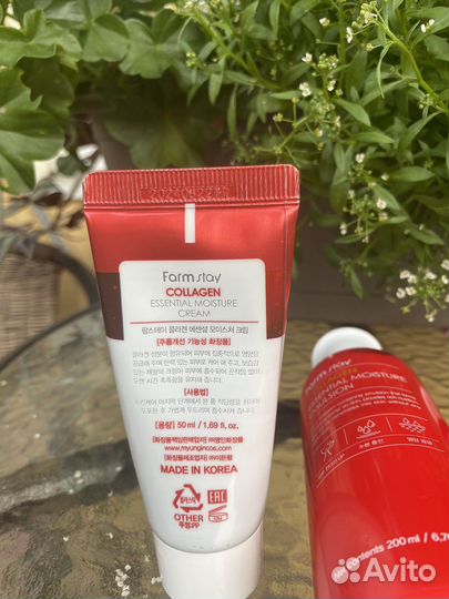 Набор косметики Корея Farm stay, collagen