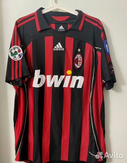 Футболка Milan Adidas 06-07 R.Baggio