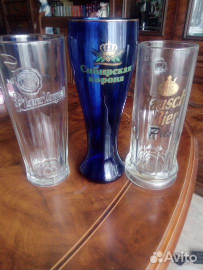Пивные кружки, бокалы