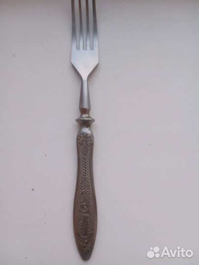 Вилка винтаж нерж ст 53г