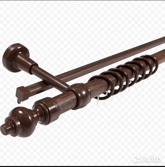 Карниз двухрядный б/у