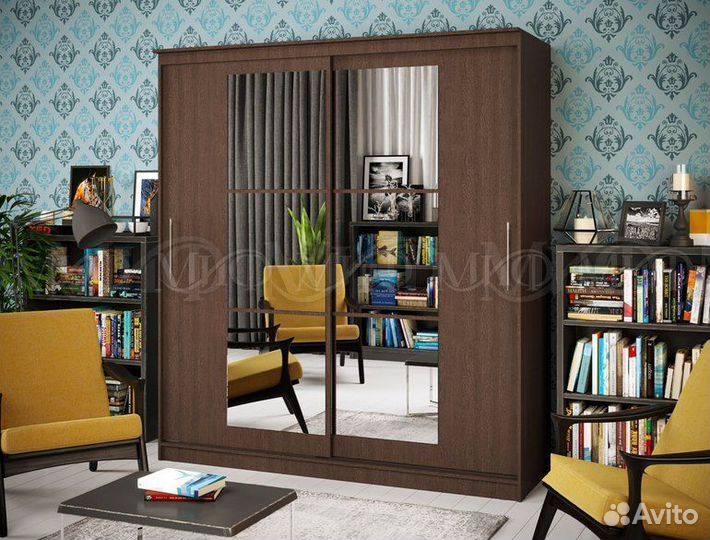 Шкаф купе Элегант-3 2,0 метра