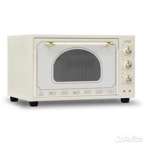 Мини-печь artel MD 3618 L Art-Retro бежевая