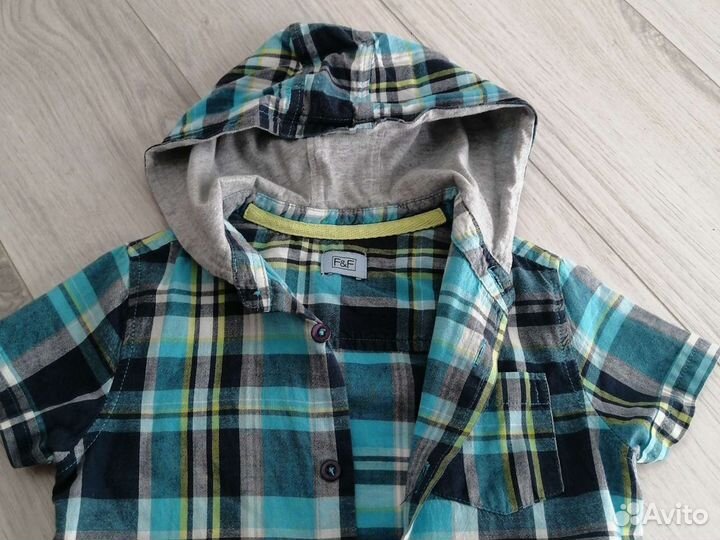 Рубашка для мальчика на 2-3года