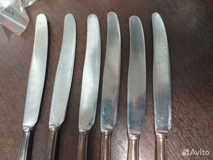 Ножи серебряные 875пробы СССР