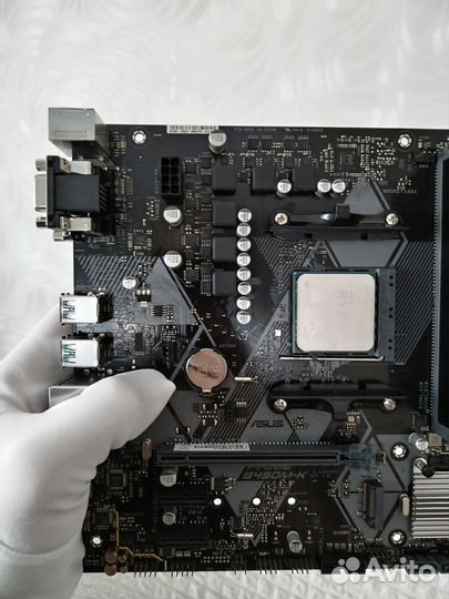 Материнская плата Asus Am4 Ryzen 5500 16gb
