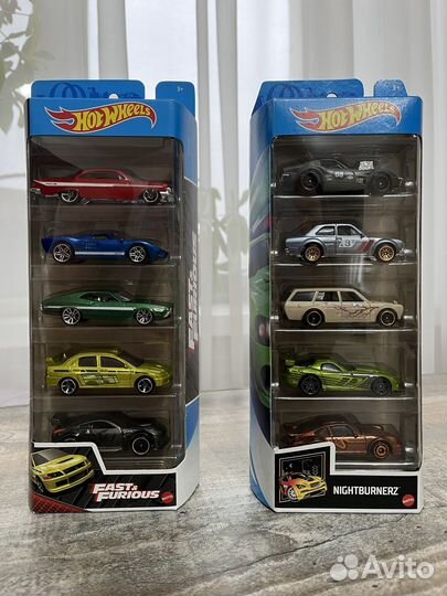 Hot wheels набор машинок