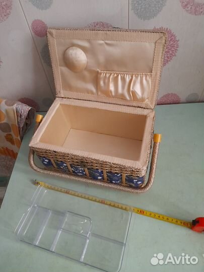 Шкатулка для швейных принадлежностей 30 х18х16