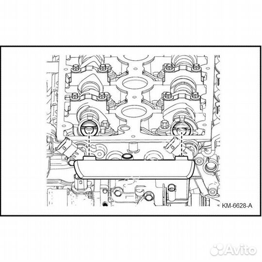 Набор фиксаторов грм GM/opel/chevrolet для 1.6/1.8