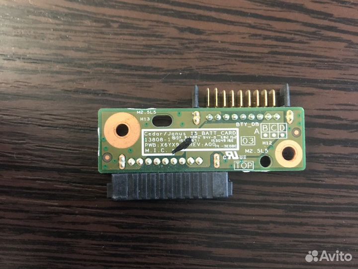 Плата подключения аккумулятора для Dell 15 3000