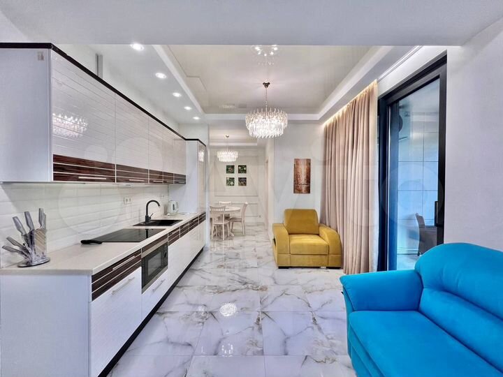 2-к. апартаменты, 48 м², 3/8 эт.