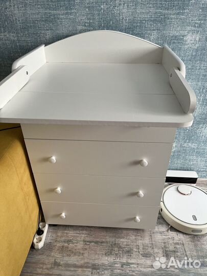 Пеленальный комод + полка сверху