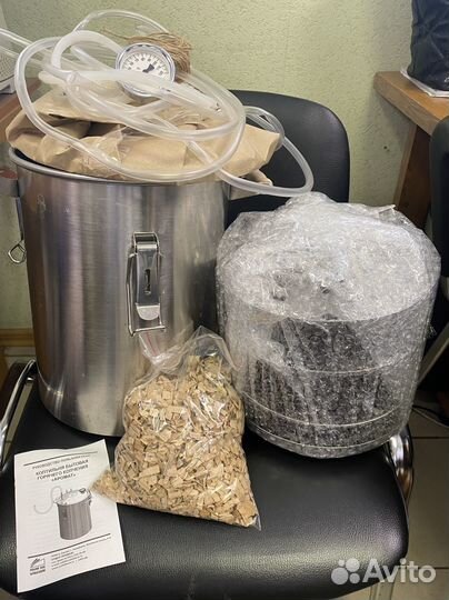 Коптильня горячего копчения из нержавейки