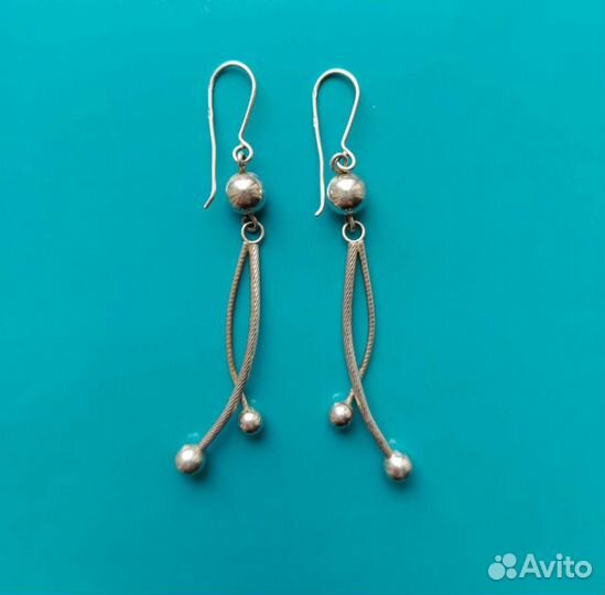 Серебряные серьги