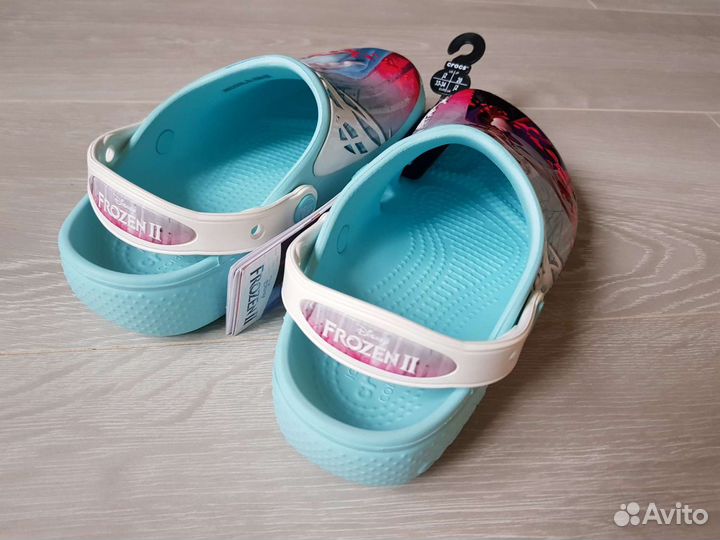 Сабо Crocs Эльза Frozen 33-34/j2