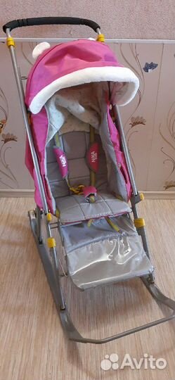 Коляска санки