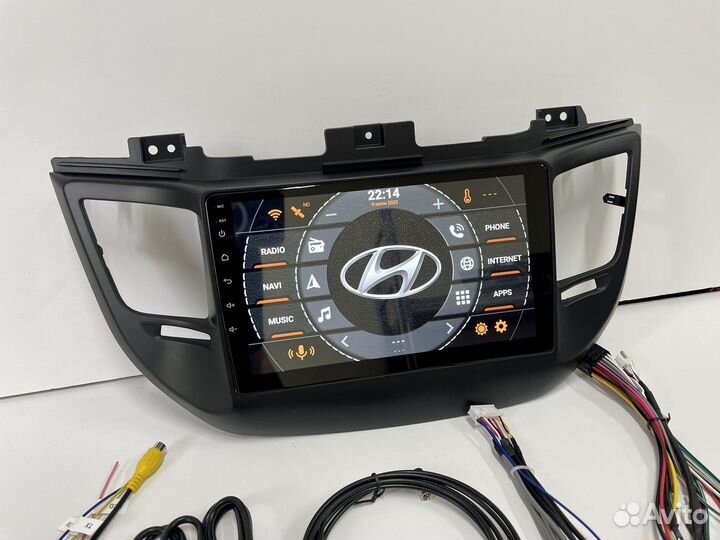 Магнитола 2/32 на Hyundai Tucson 3 android