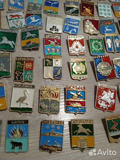 Значки СССР. Города