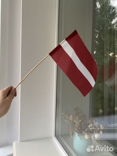 Флаг Латвии 21х13.5 см