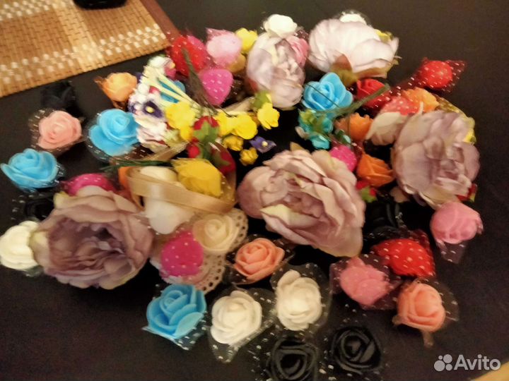 Цветочки для рукоделия