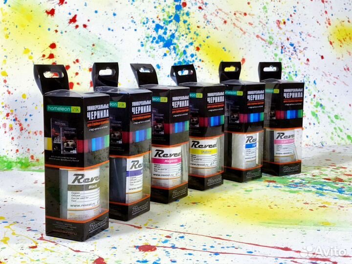 Чернила Revcol для Epson, Hp, Canon, Brother