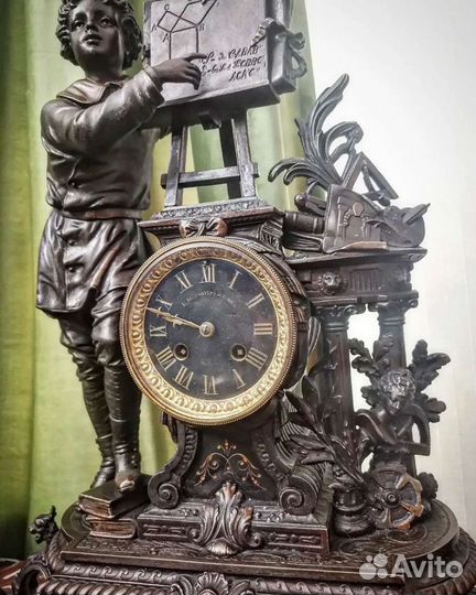 Каминные часы. Франция