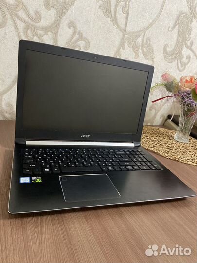 Ноутбук Acer/Core I5/nvidia GTX 1050/SSD M2+HDD