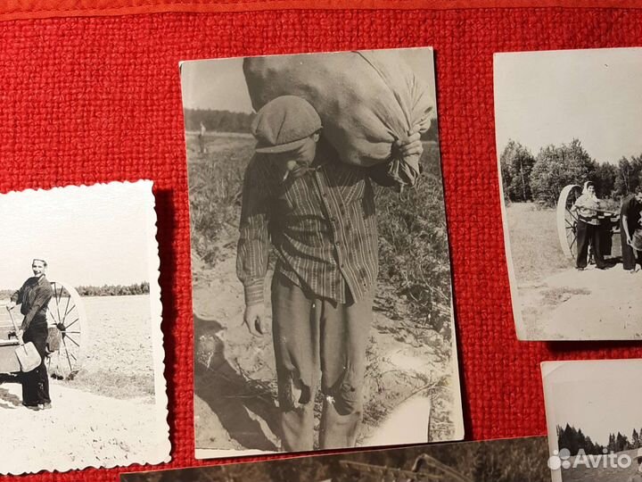 Фото «пашим/косим» 1940/60 -e. СССР 6штук