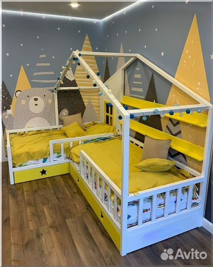 Детская кровать для двоих