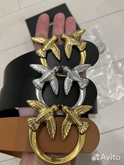 Ремень Pinko натуральная кожа