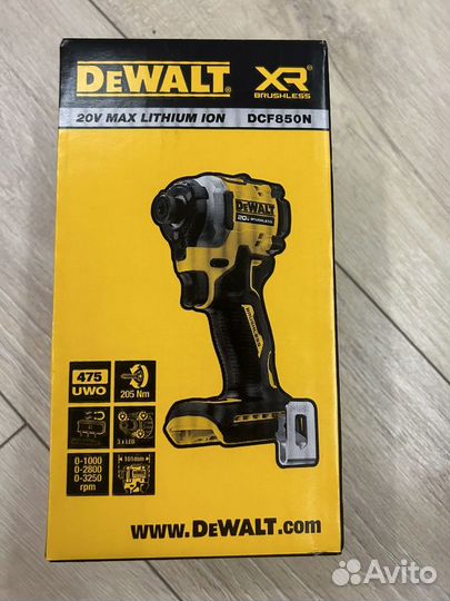 Импульсный винтоверт Dewalt dcf850n