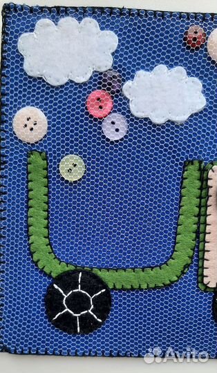 Развивающие игрушки из фетра