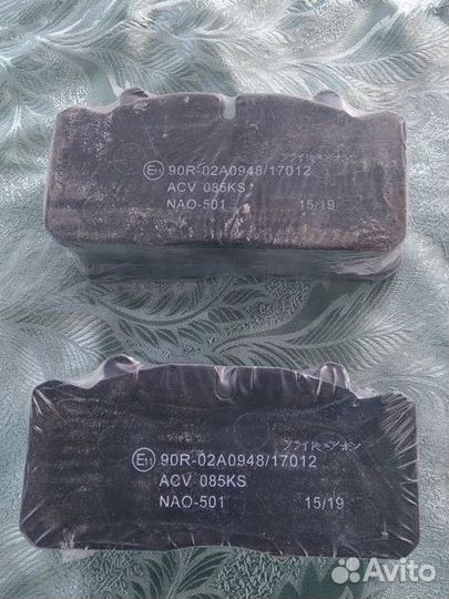 Тормозные колодки дисковые, безасбестовые