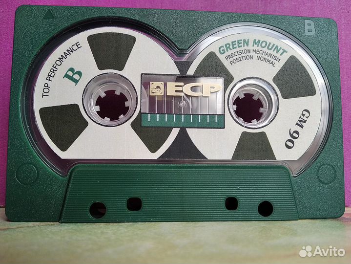 Аудиокассета ECP Green Mount 90