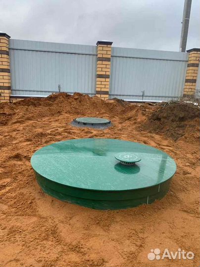 Септик под ключ Биопрайм Trio 1 Евролос