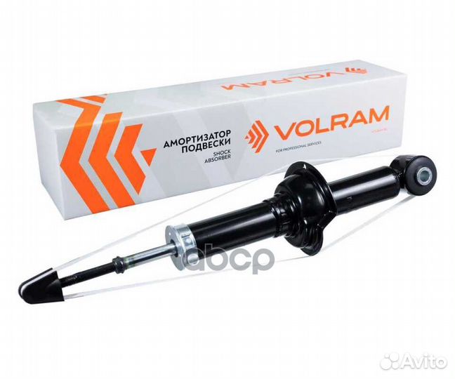 Амортизатор mitsubishi lancer viii 1.8 08- задний