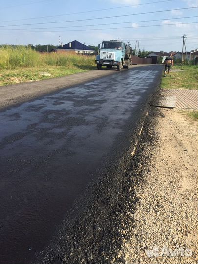 Благоустройство асфальтирование дорог